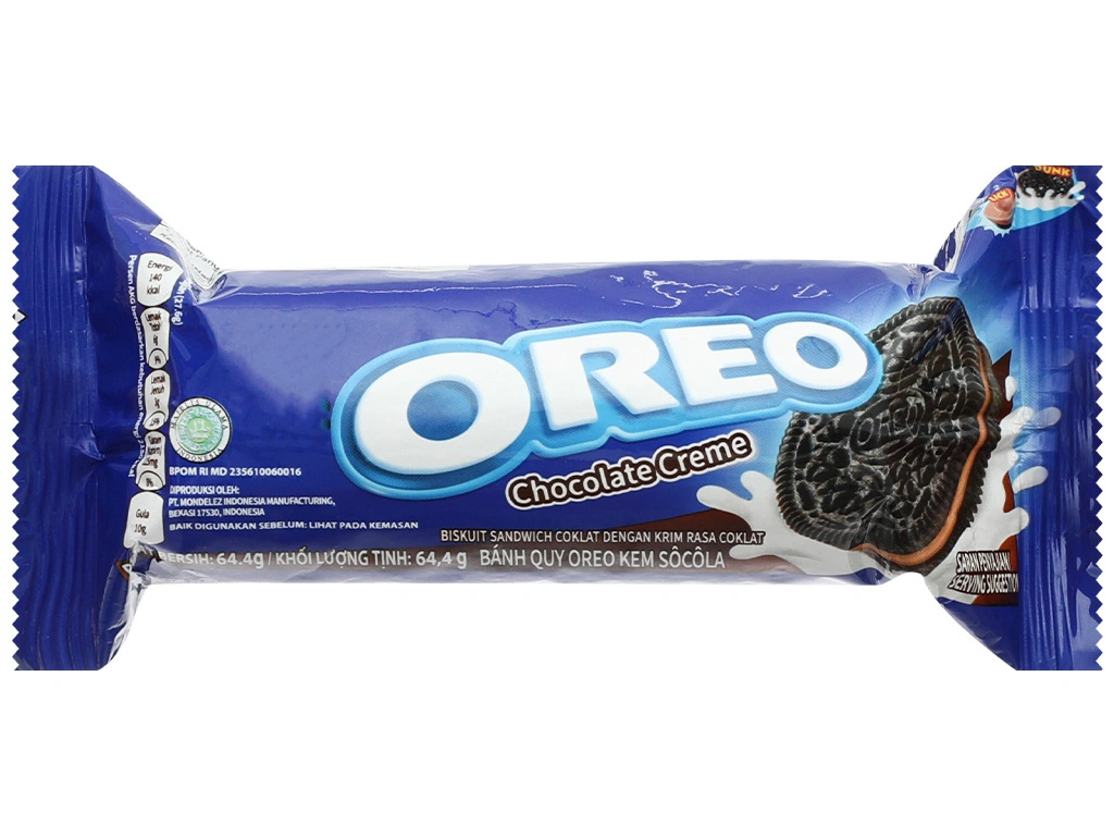 Bánh quy Oreo nhân Socola 61.25g
