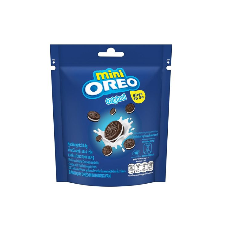 Bánh Oreo Mini vị Vanilla (58,4g)