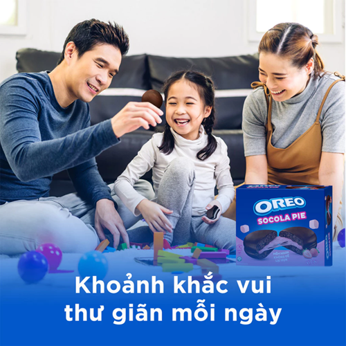 Bánh Oreo Pie Socola Dâu 336g/ hộp
