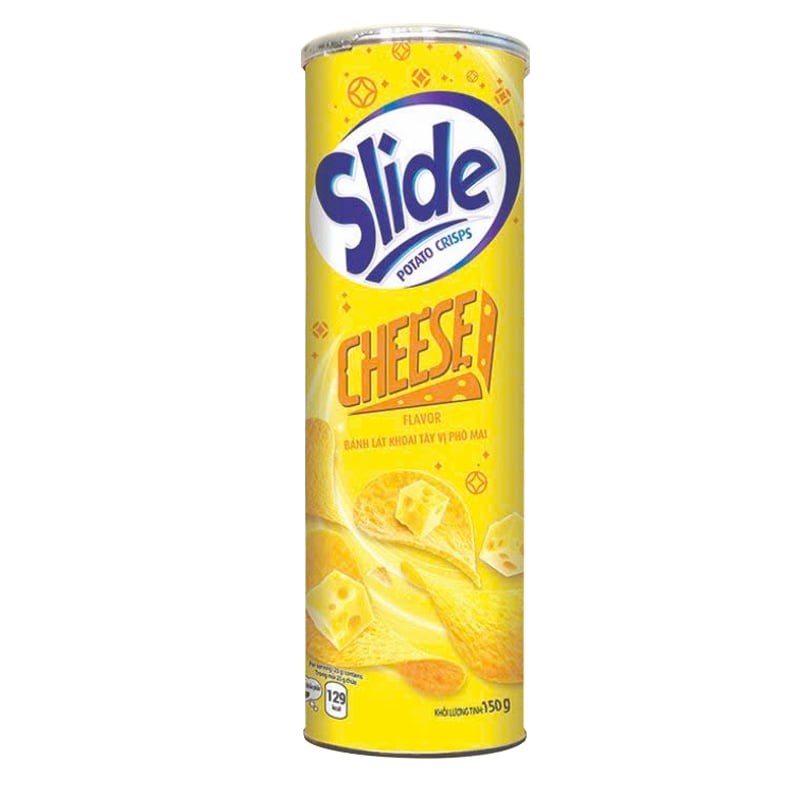Khoai tây lát Slide Potato Cheese 145g