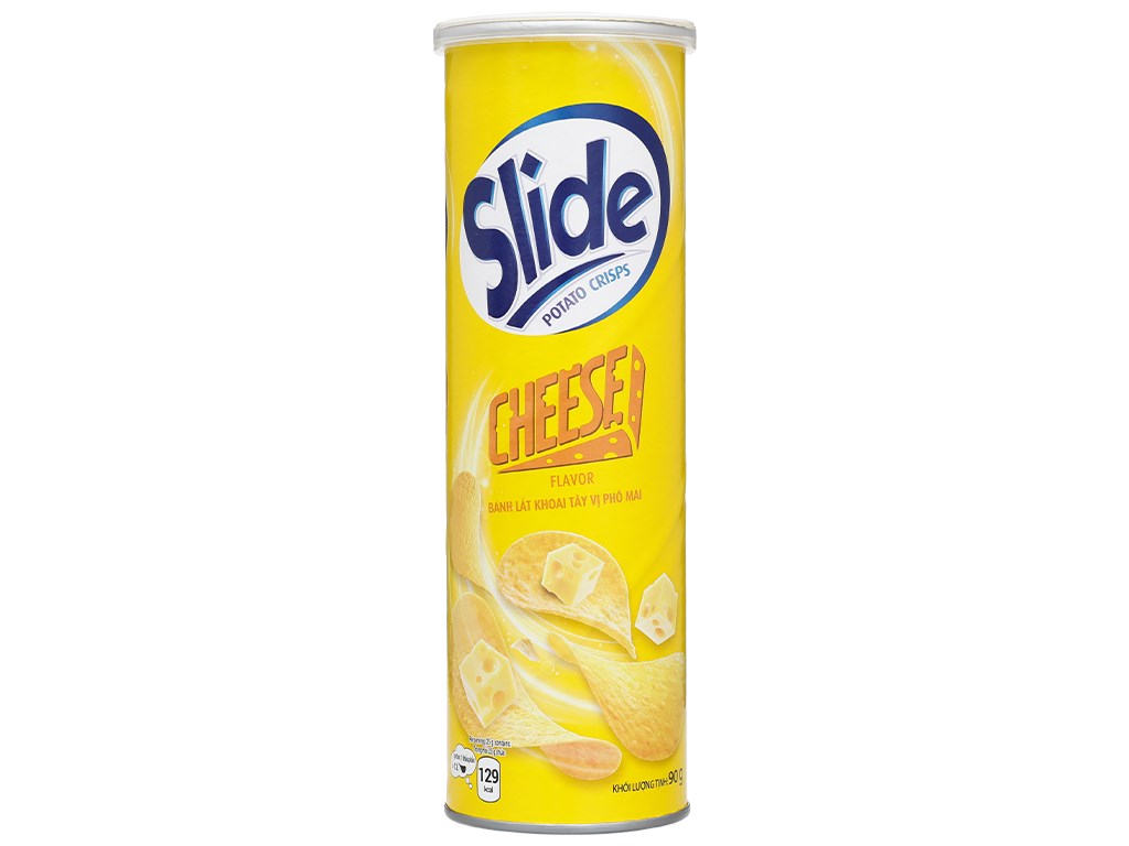 Khoai tây lát Slide Potato Cheese 90g