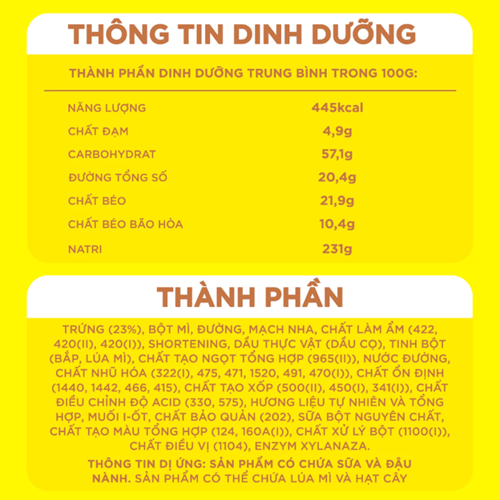 Bánh bông lan cuộn kem Solite vị dâu 324g/ hộp