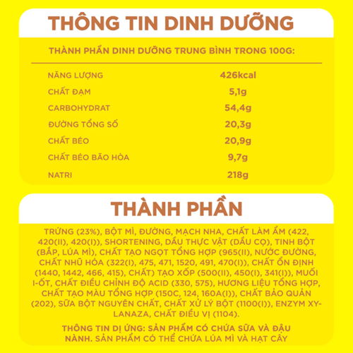 Bánh Bông Lan Solite Cuộn Kem Vị Đậu Đỏ 324g