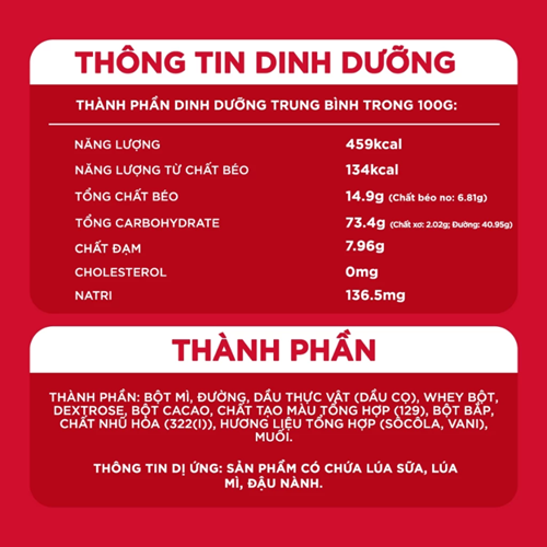 Bánh quế Cosy vị kem Socola 117.6g