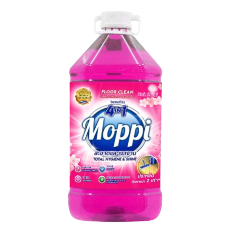 Nước lau sàn Moppi Pink Floral 5.2L