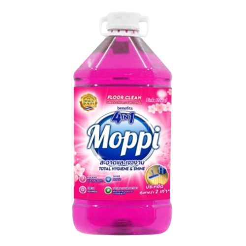 Nước lau sàn Moppi Pink Floral 5.2L