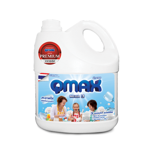 Nước rửa chén QMAX hương chanh 3.6kg