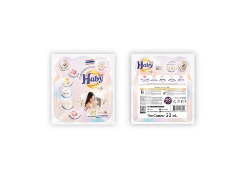 Nước xả vải Haby Gentle Love 22ml
