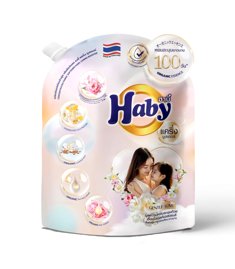 Nước xả vải Haby Gentle Love 1.8kg