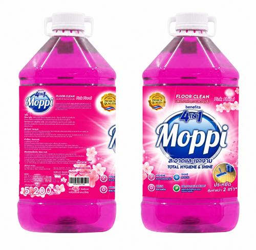 Nước lau sàn Moppi Pink Floral 5.2L