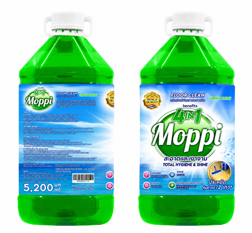 Nước lau sàn Moppi Green Fresh 5.2L