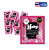 Nước xả vải Haby hương nước hoa ngọt ngào 22ml gói hồng