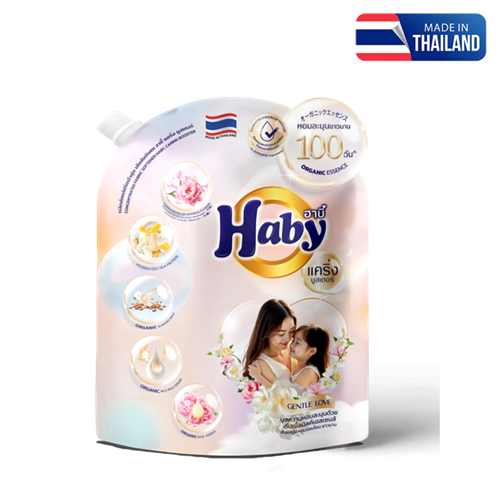 Nước xả vải Haby Caring Booster hương Gentle Love 1.8kg