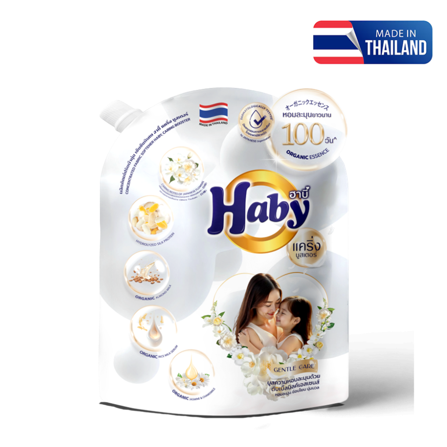 Nước xả vải Haby Caring Booster hương Gentle Care 1.8kg