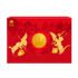 Bánh Trung Thu Kinh Đô Trăng Vàng Hoàng Kim Vinh Hiển 4 bánh x 160g x Trà ô long 50g