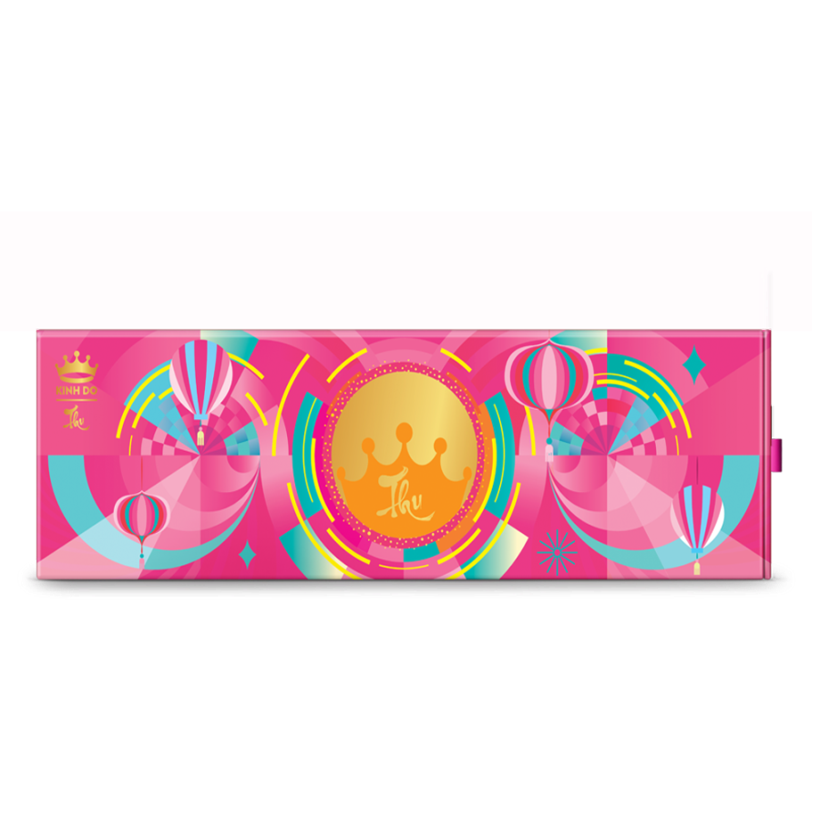 Bánh Trung Thu Lava Mini Tan Chảy – Hộp Giấy 4 Bánh x 45G