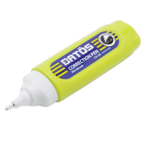 Bút xóa Batos CP-2G - Hộp 12 chiếc - Dung tích 12ml, xóa nhanh khô