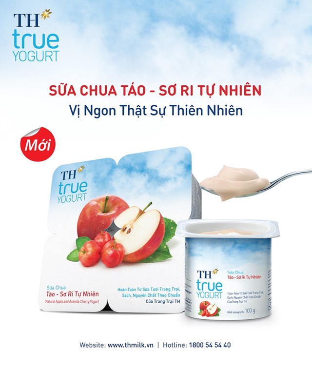 Tổng hợp các loại sữa chua ăn TH True Yogurt bán chạy nhất hiện nay