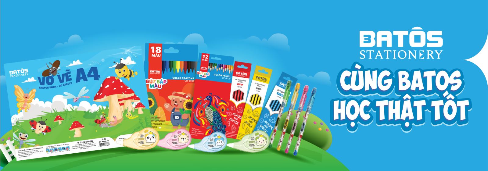 Bút gel Batos Excellent 0.5mm - Chinh phục mọi thách thức viết lách!