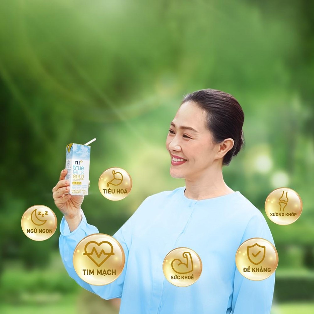 Sữa tươi TH True MILK GOLD - Bí quyết cho trái tim khỏe mạnh