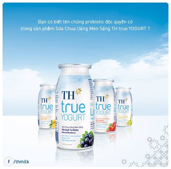 Thúc đẩy hệ miễn dịch và tiêu hóa khỏe mạnh cùng TH true Yogurt Probiotics!