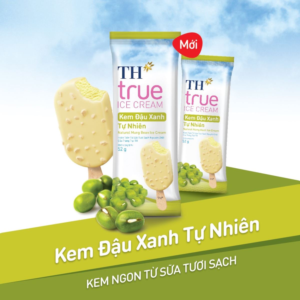 Giải nhiệt mùa hè với kem TH True Ice Cream