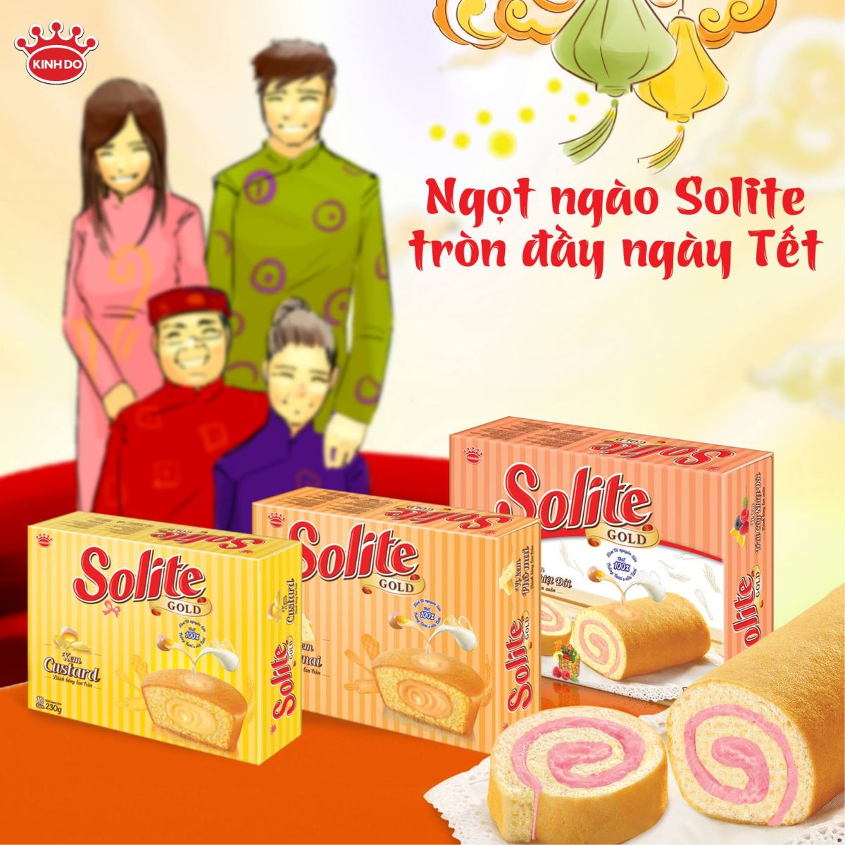 Bánh bông lan Solite có bao nhiêu hương vị? loại nào ngon?
