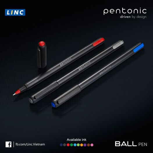 Bút bi Linc – Viết êm tay, mực đều, bền bỉ suốt học kỳ