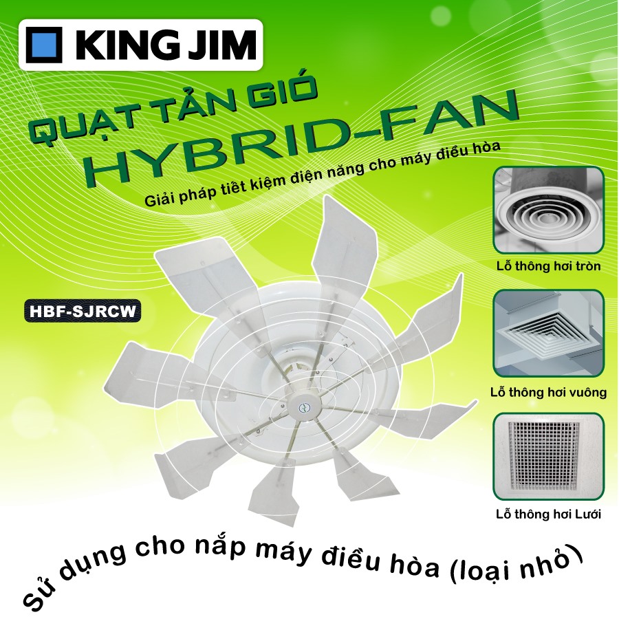 Quạt tản gió điều hòa - Sự lựa chọn thông minh cho mùa hè