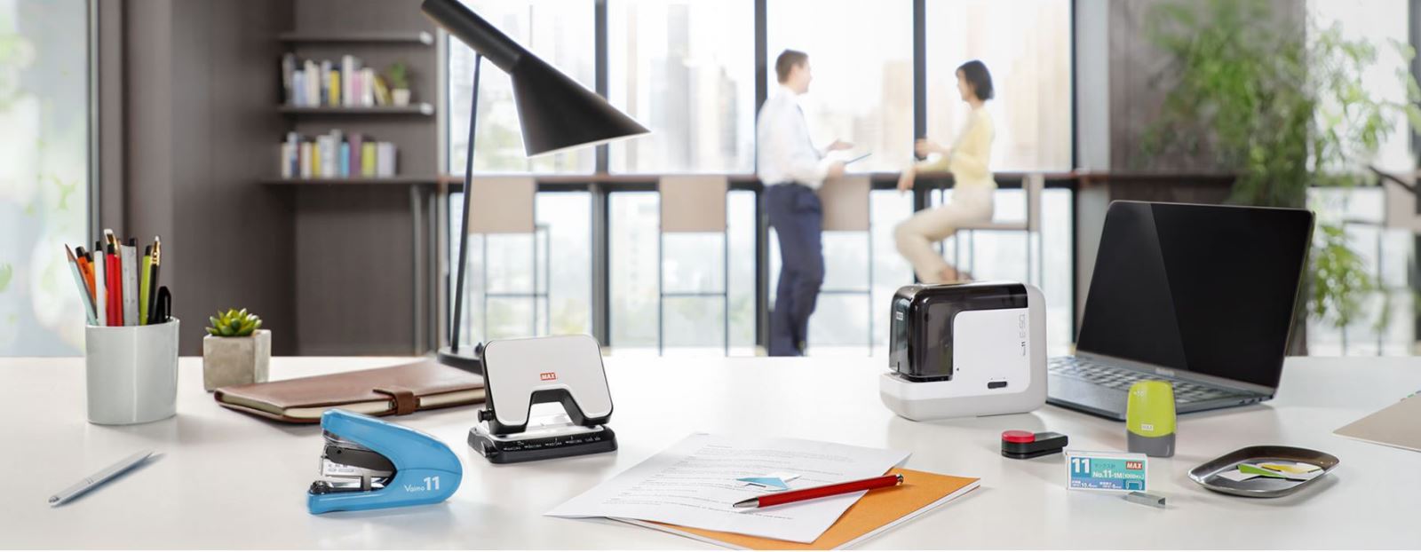 Nâng tầm cuộc sống với dập ghim điện tử, cảm biến tự động từ Nhật Bản