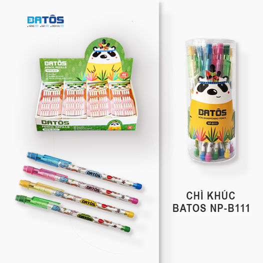 Bút chì BATOS lựa chọn dụng cụ học tập cho bé vào lớp 1 tốt nhất