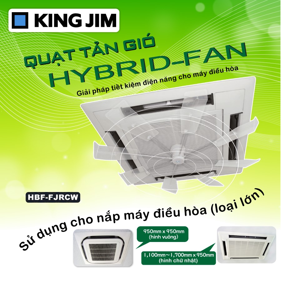 Quạt tản gió điều hòa - Sự lựa chọn thông minh cho mùa hè