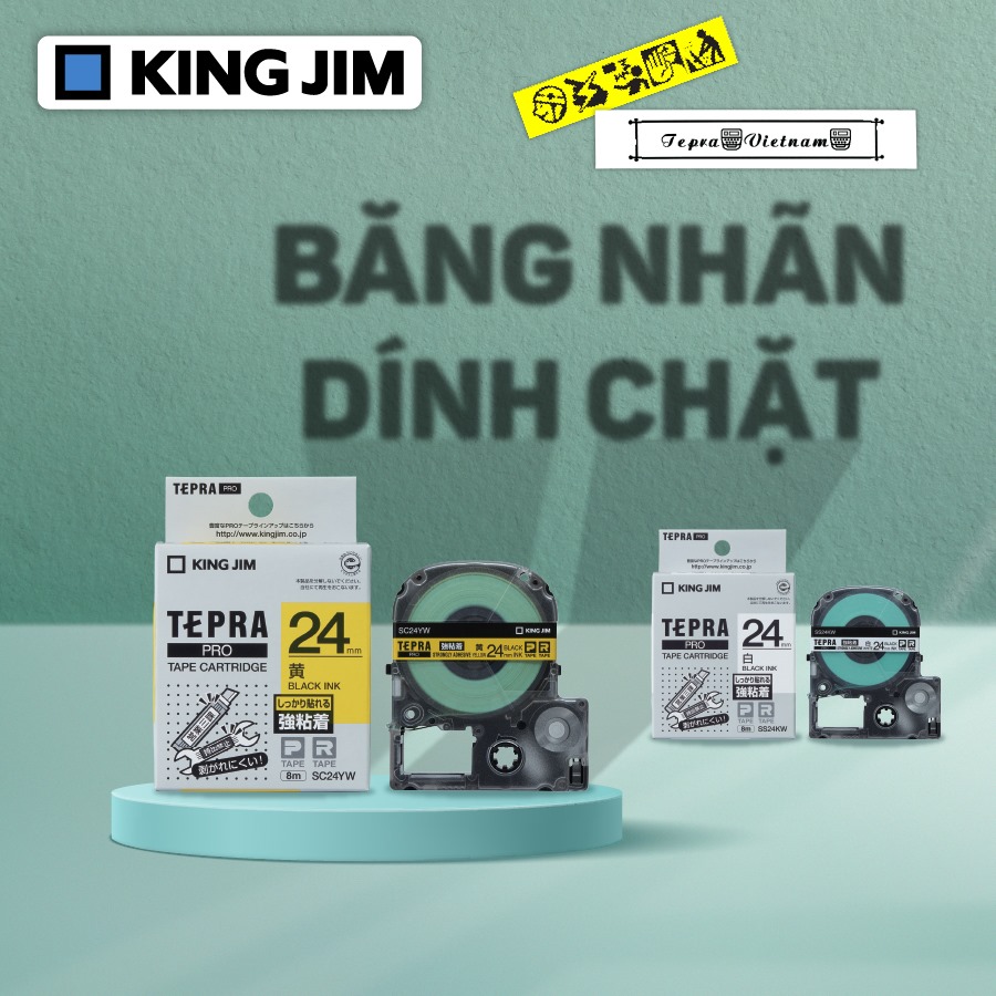 Băng nhãn Tepra - Sự lựa chọn hoàn hảo cho tổ chức công việc
