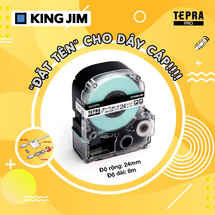 Băng nhãn Tepra - Sự lựa chọn hoàn hảo cho tổ chức công việc
