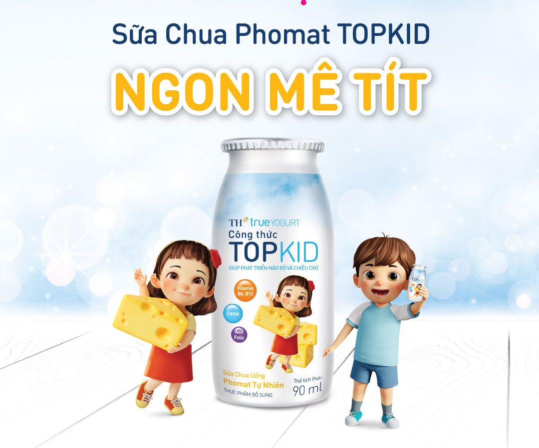 Khám phá hương vị sữa chua uống TH True Yogurt
