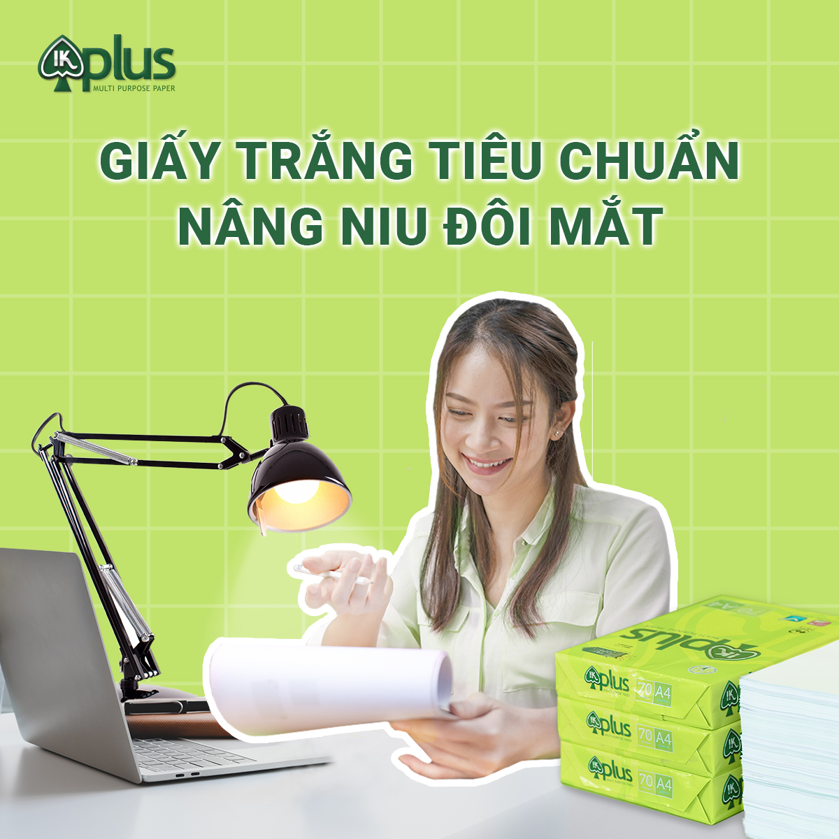 Nhà phân phối giấy in IK Plus chính hãng tại Hà Nội