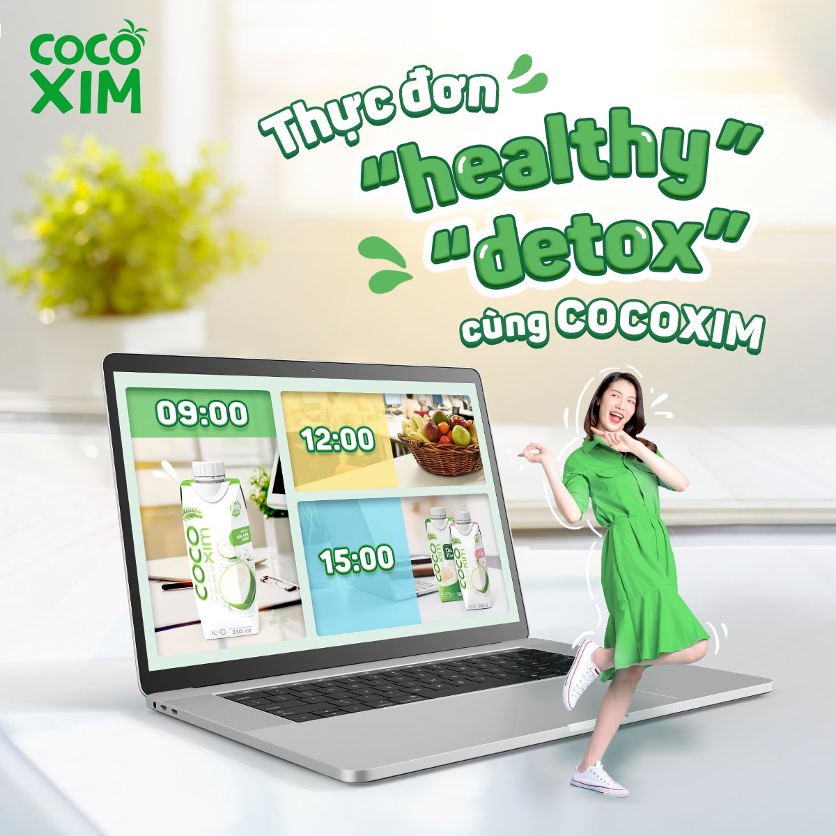 Nước dừa Cocoxim - Cảm nhận vị ngọt đích thực từ trái dừa tươi Bến Tre!