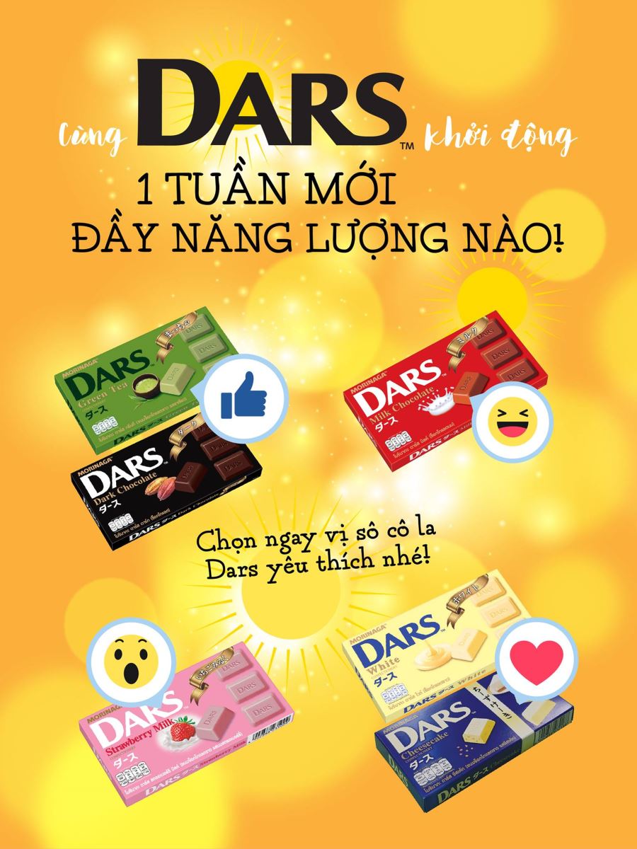Tại sao Socola Morinaga Dars thanh là lựa chọn yêu thích của dân sành ăn?