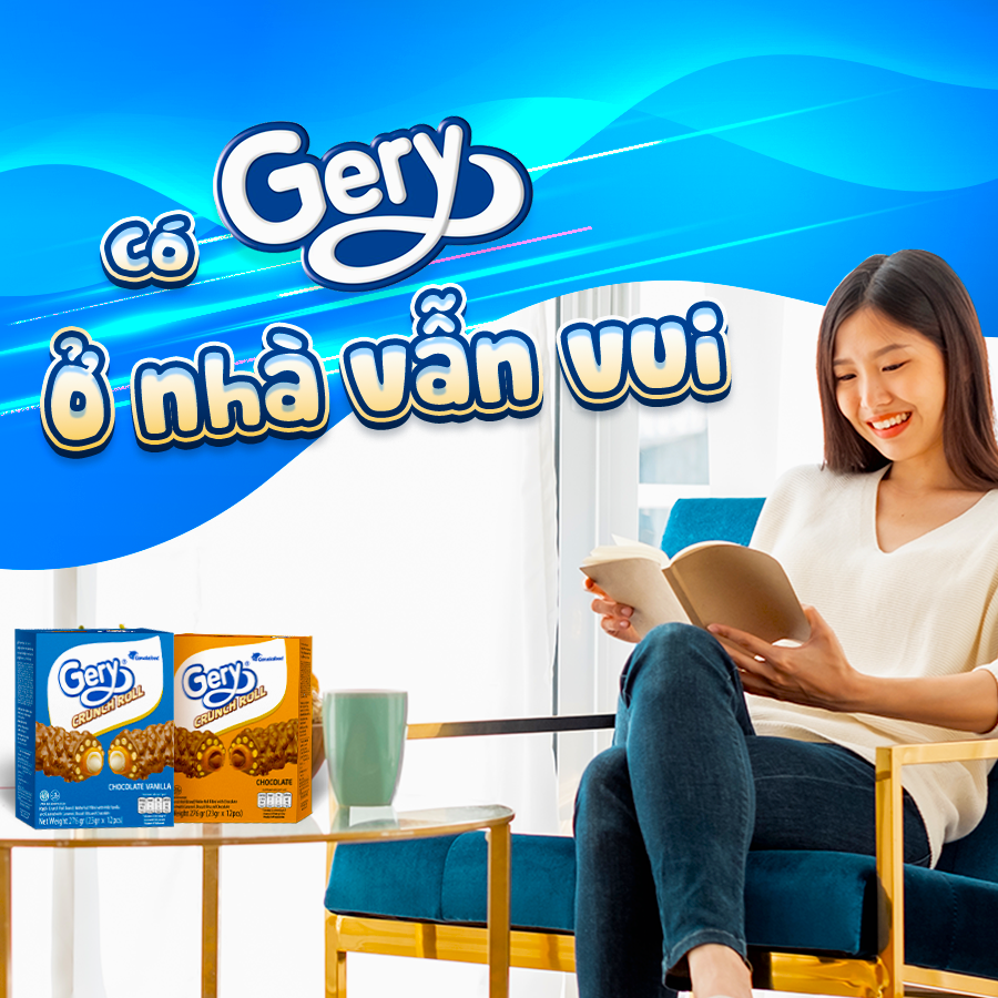 Tại sao Bánh cuộn Socola Gery là món ăn vặt ưa thích của giới trẻ?