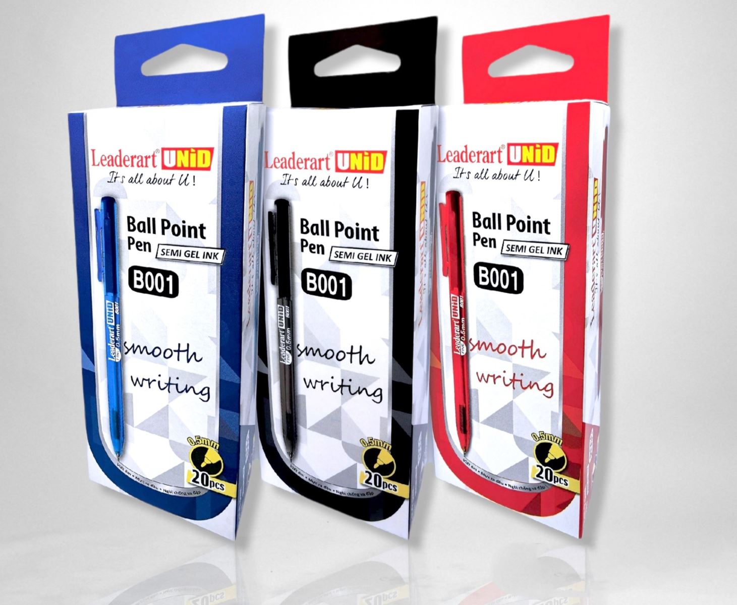Tại sao bút bi Semigel Ink Leaderart Unid được sử dụng phổ biến