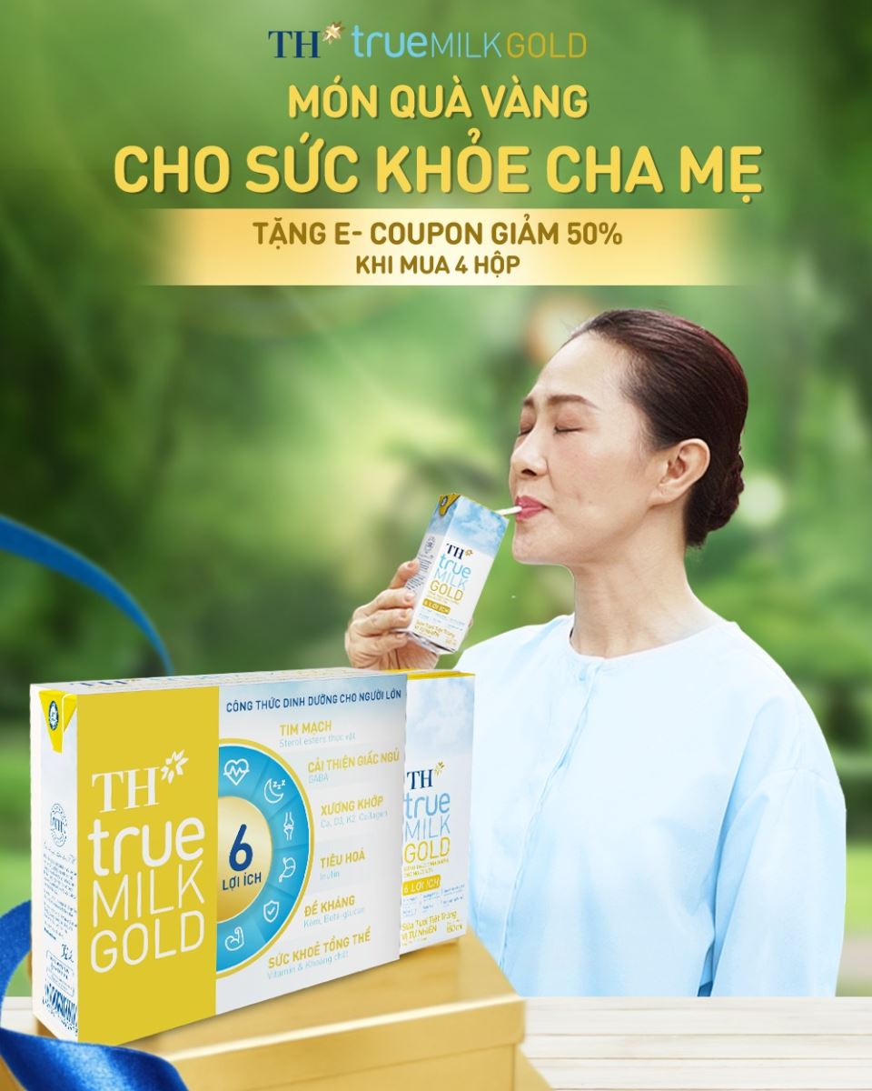 Sữa tươi TH True MILK GOLD - Bí quyết cho trái tim khỏe mạnh