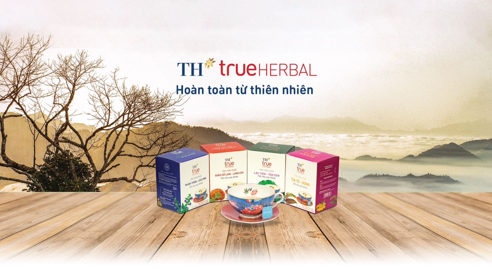 TH True Herbal trà thảo dược hoàn hảo cho sức khỏe