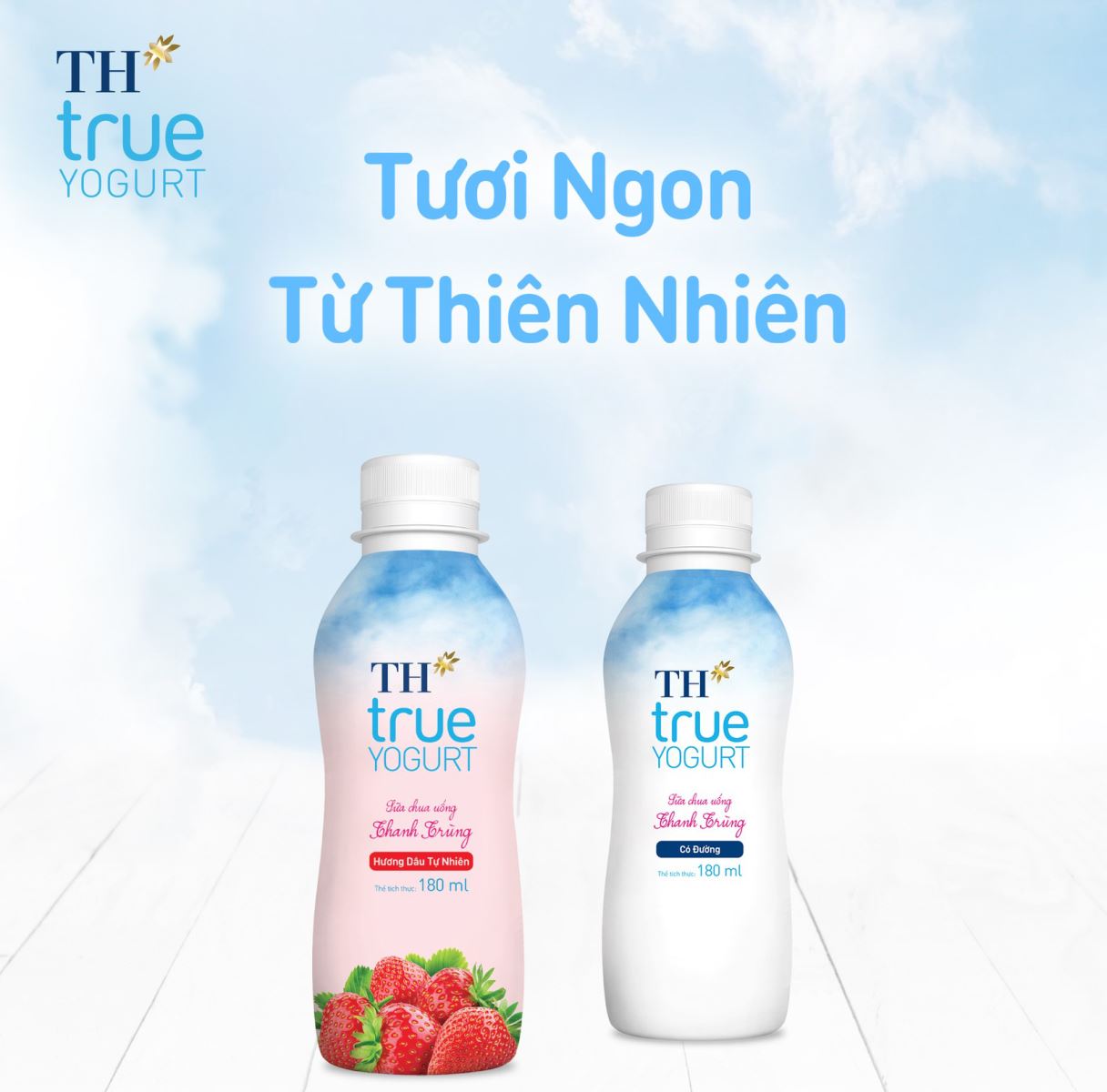 Khám phá hương vị sữa chua uống TH True Yogurt