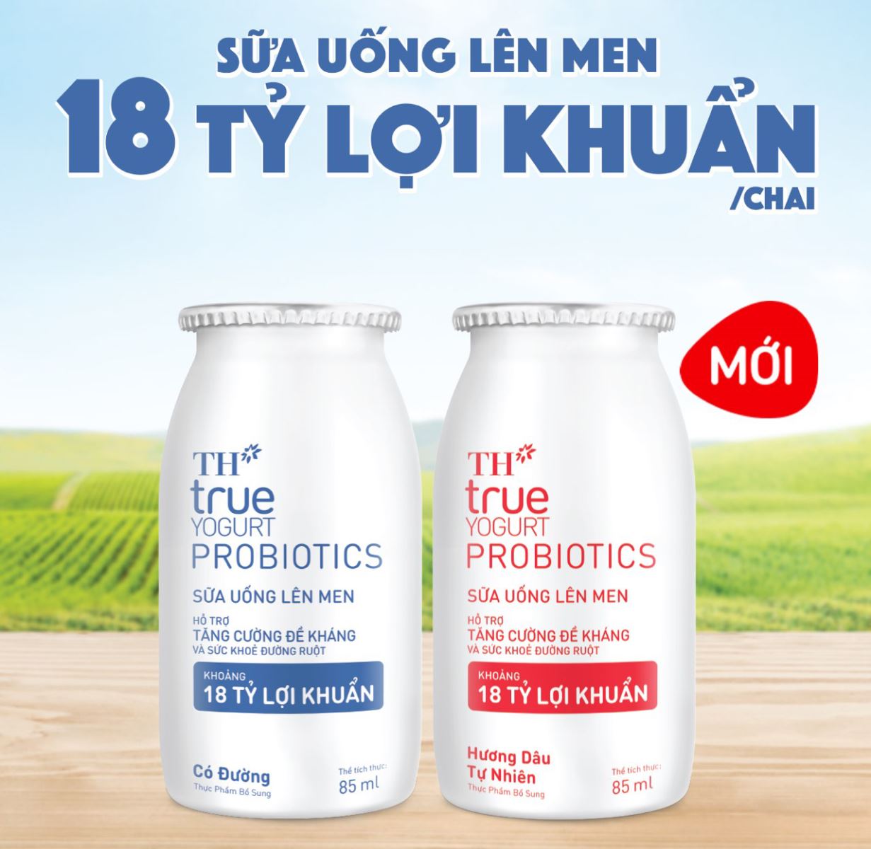 Khám phá hương vị sữa chua uống TH True Yogurt
