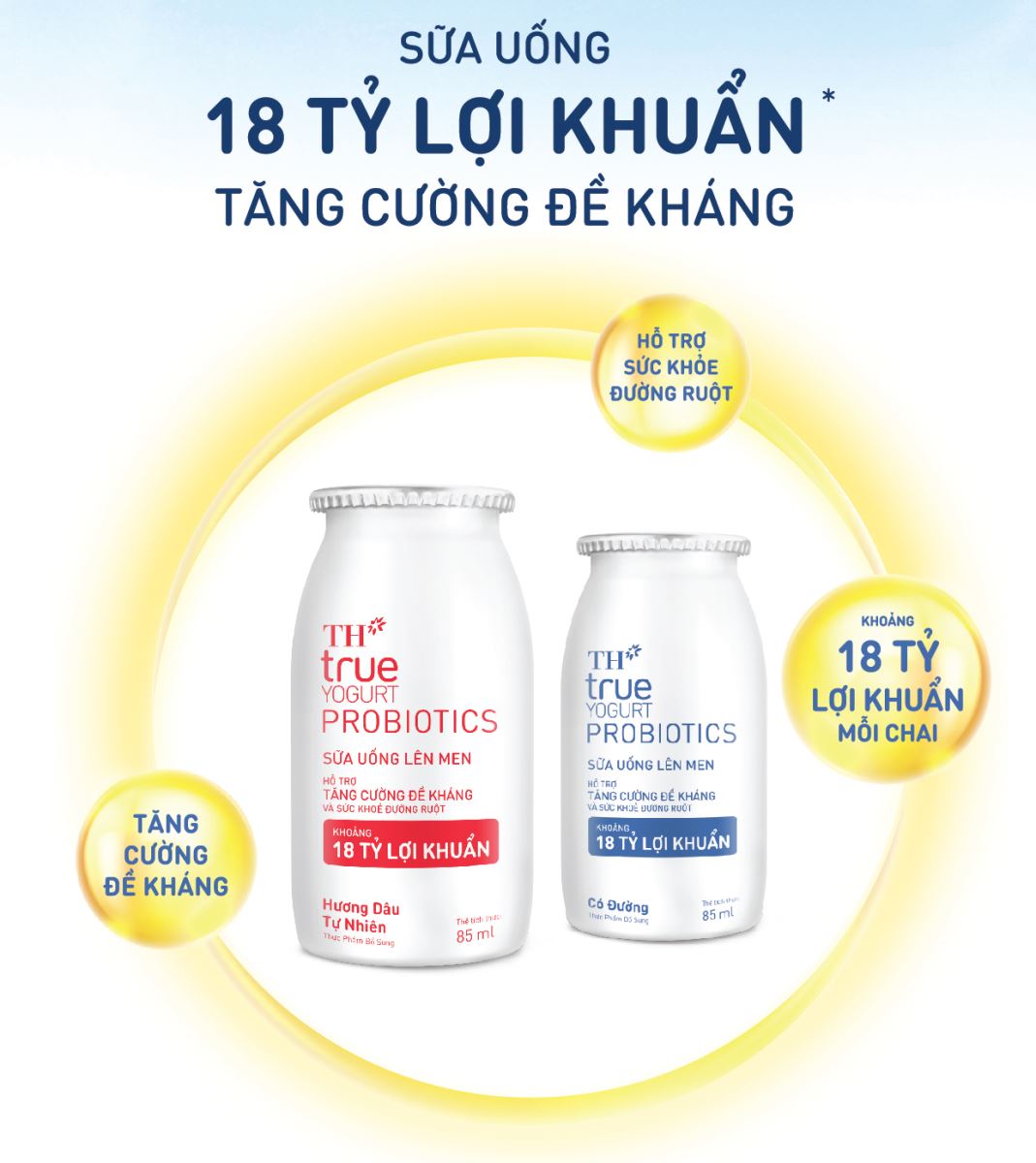 Khám phá hương vị sữa chua uống TH True Yogurt