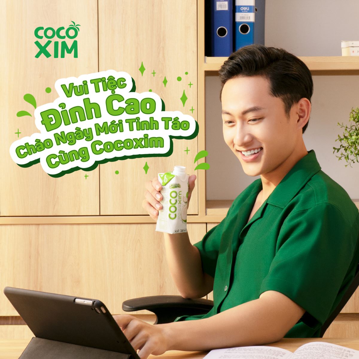 Nước dừa Cocoxim - Cảm nhận vị ngọt đích thực từ trái dừa tươi Bến Tre!