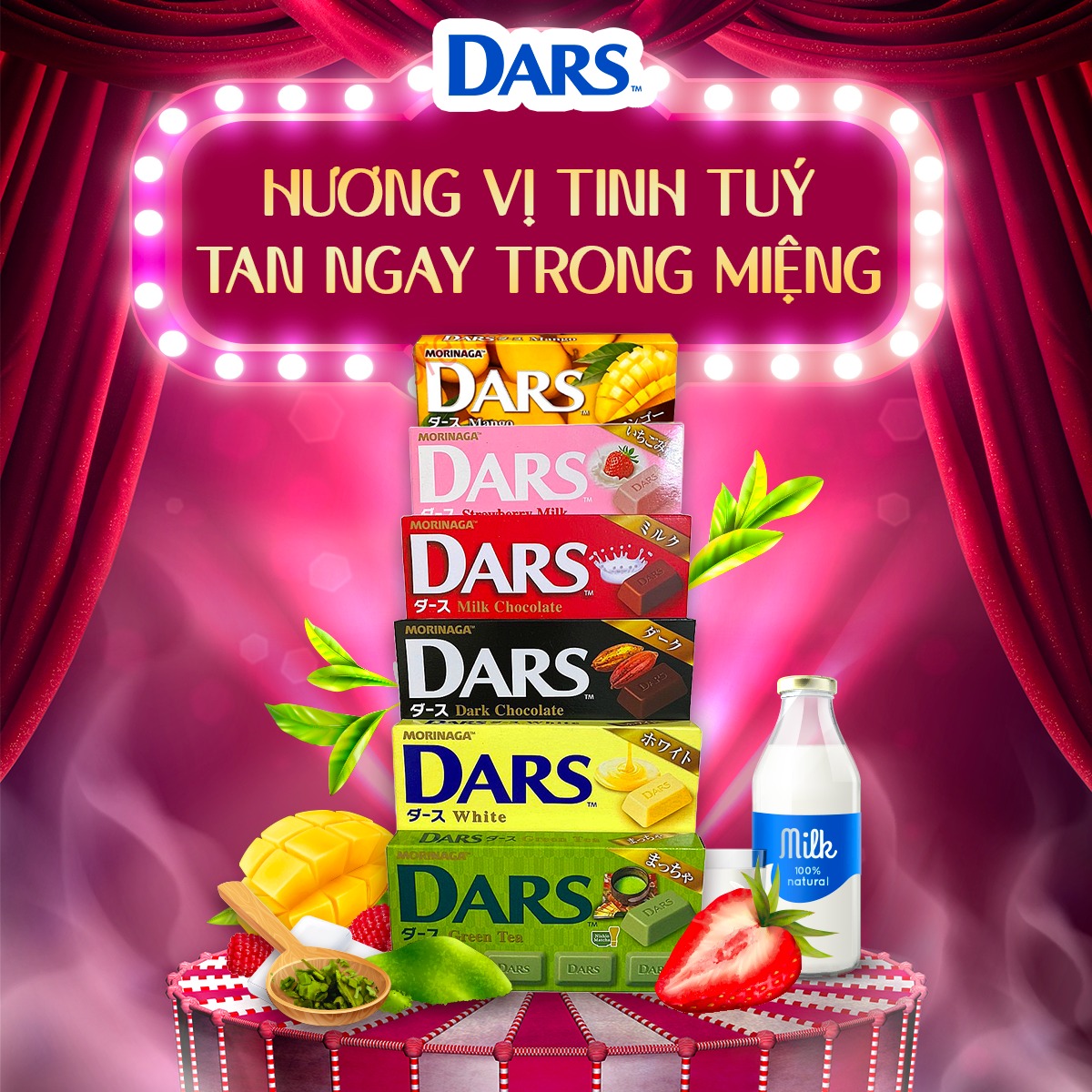 Tại sao Socola Morinaga Dars thanh là lựa chọn yêu thích của dân sành ăn?