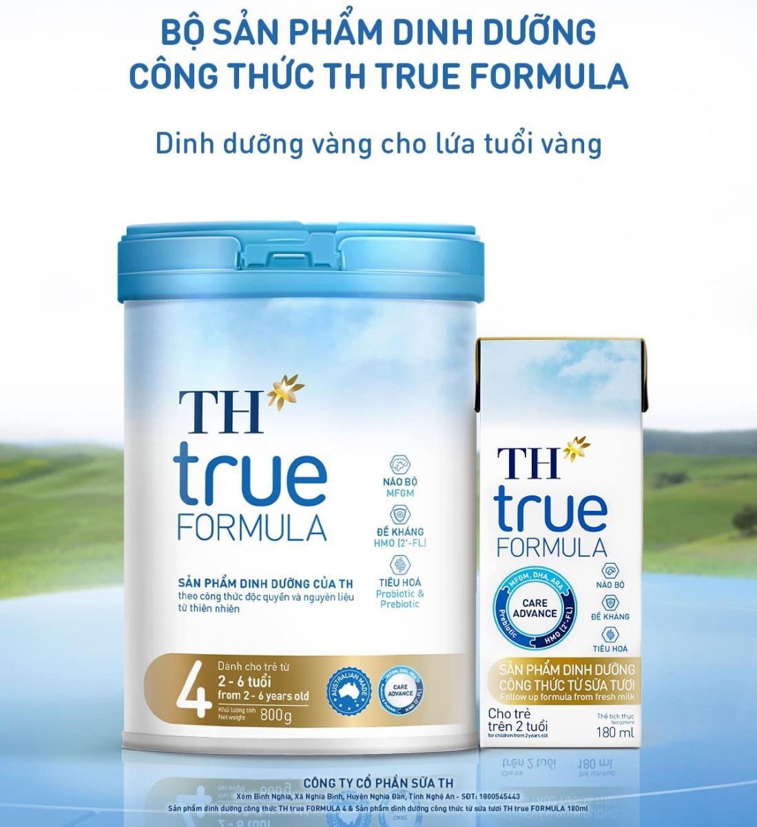 Tổng hợp các dòng sữa TH true Formula phù hợp cho từng độ tuổi của bé tốt nhất hiện nay