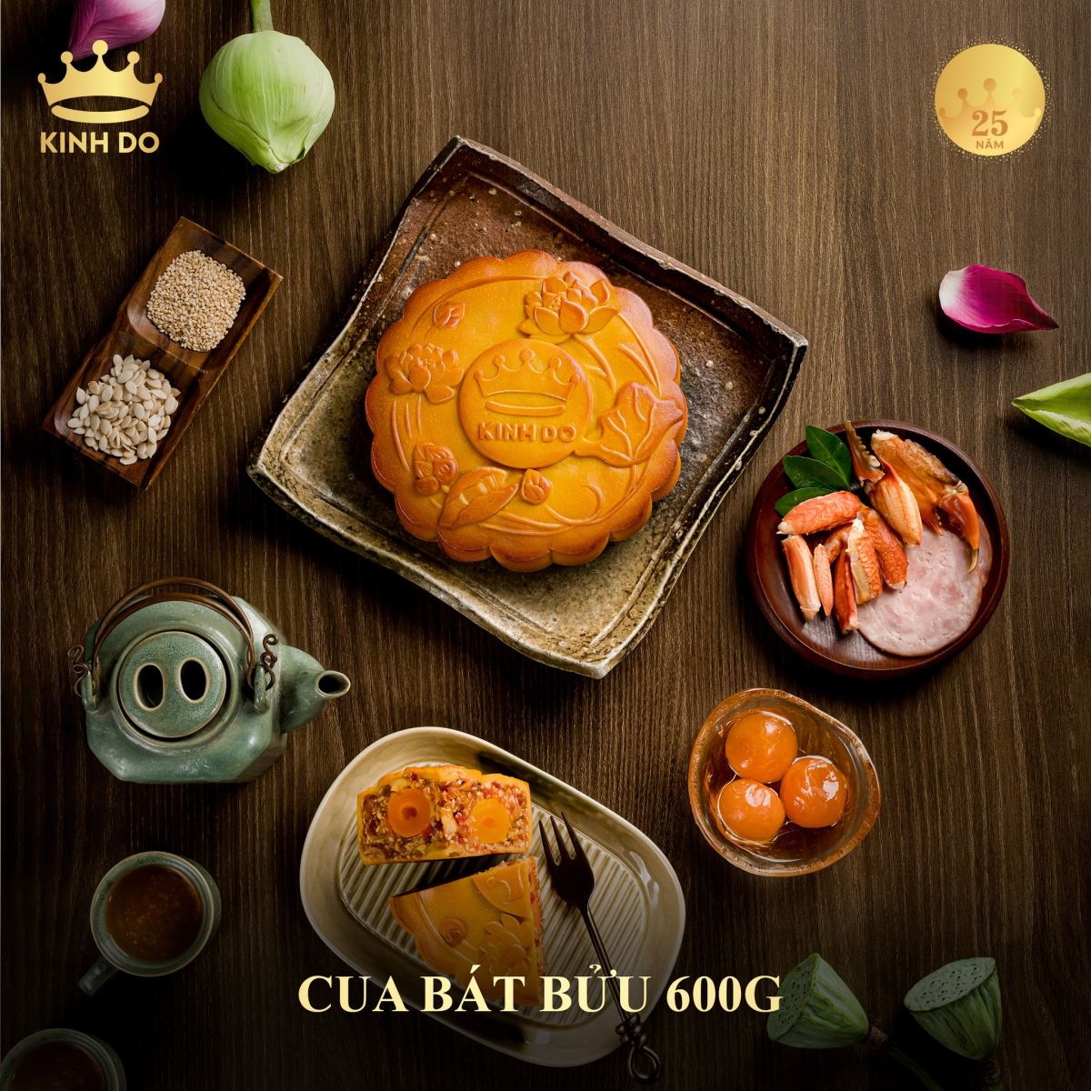 Bánh trung thu Kinh Đô – Món quà đong đầy yêu thương cho người thân yêu