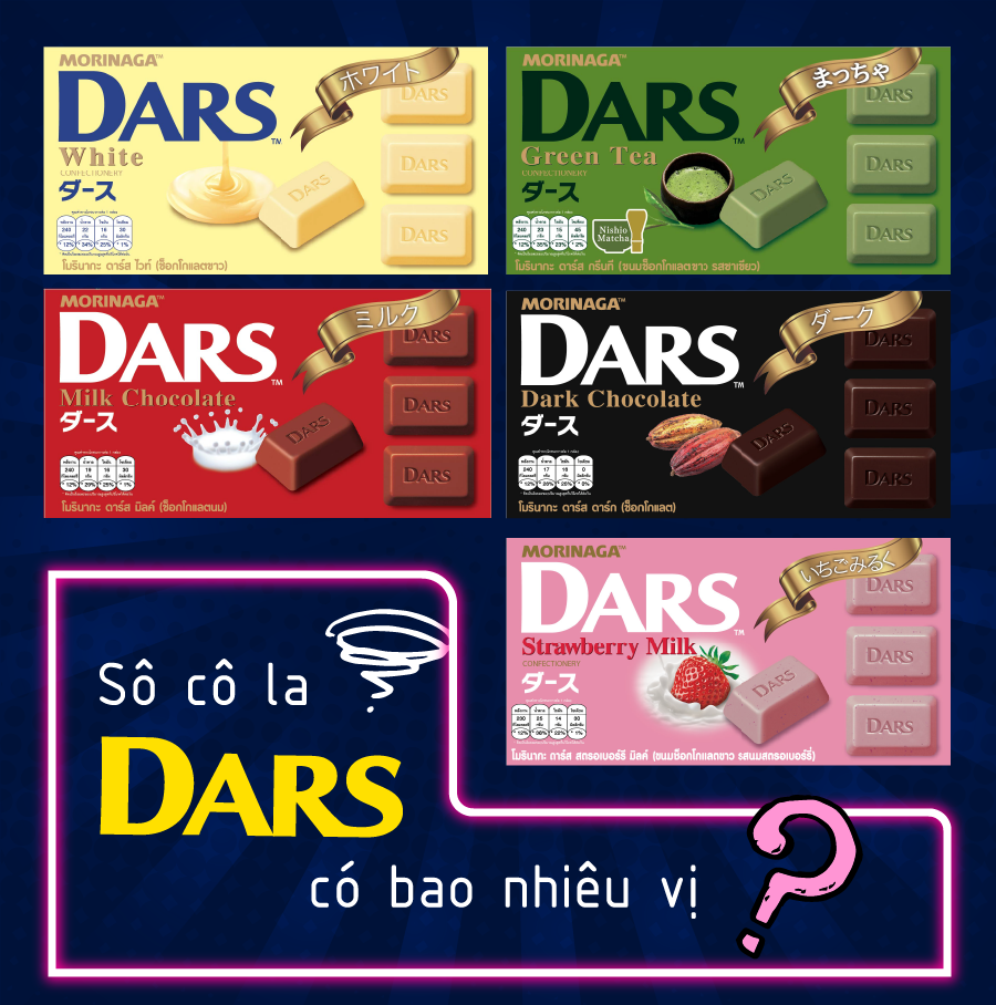 Tại sao Socola Morinaga Dars thanh là lựa chọn yêu thích của dân sành ăn?